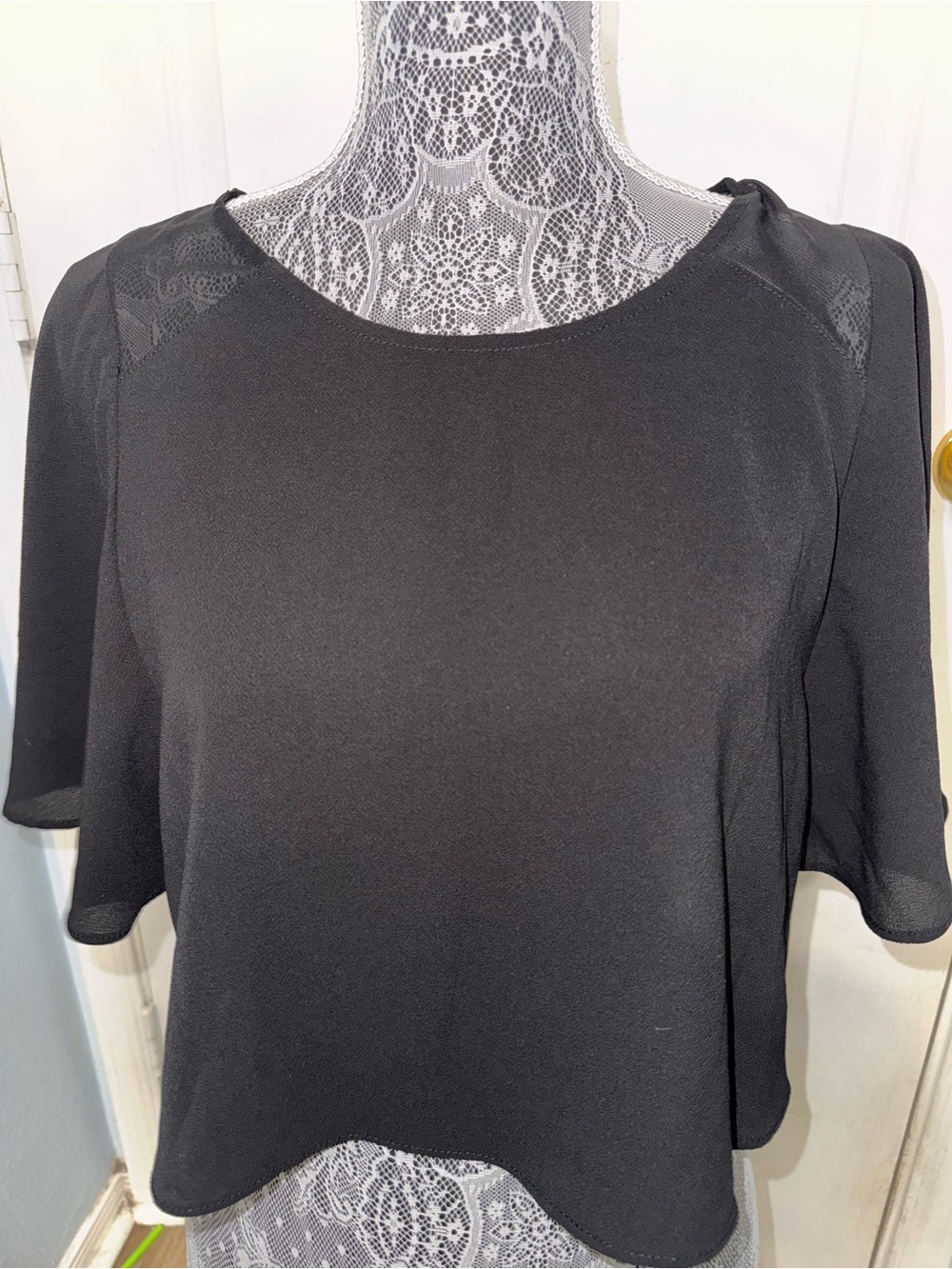 Short sleeve blouse